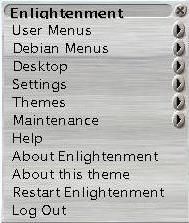 Enlightenment Menu